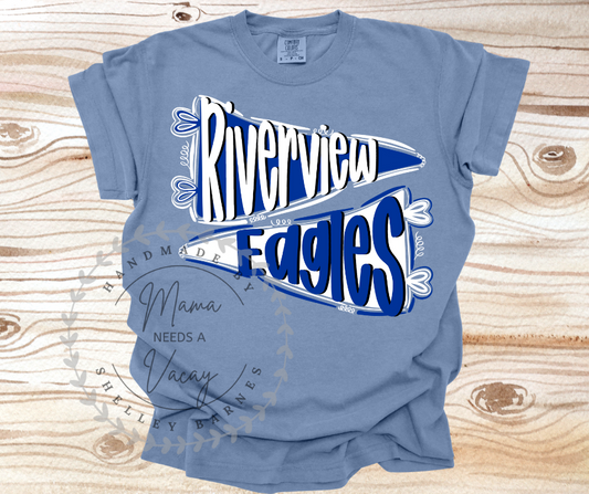Riverview Pennant Tee