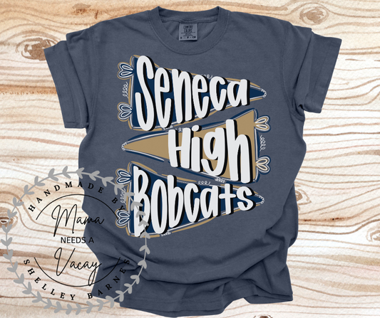 Seneca High Pennant Tee