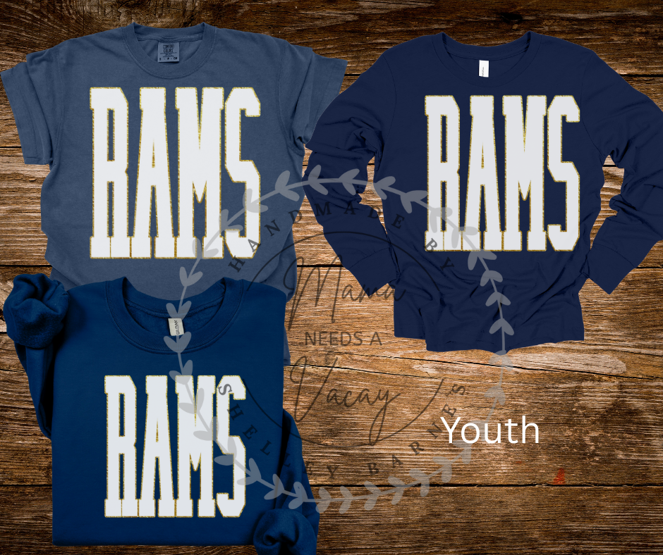 Tall Letter Rams
