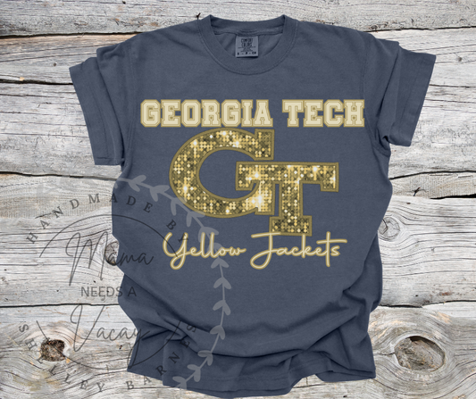 Georgia Tech Glitter