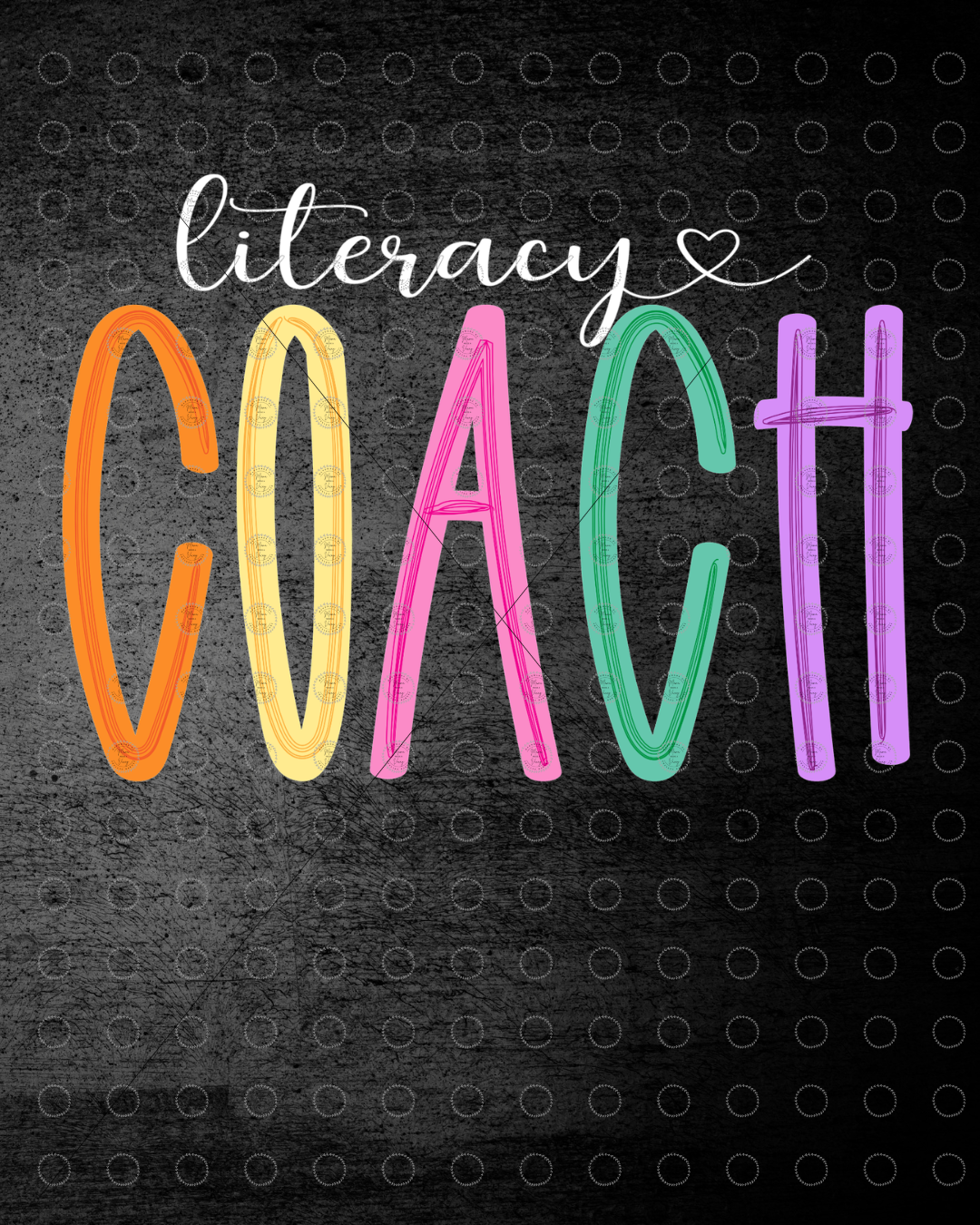 Literacy Coach PNG | Digital Download