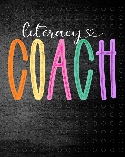 Literacy Coach PNG | Digital Download
